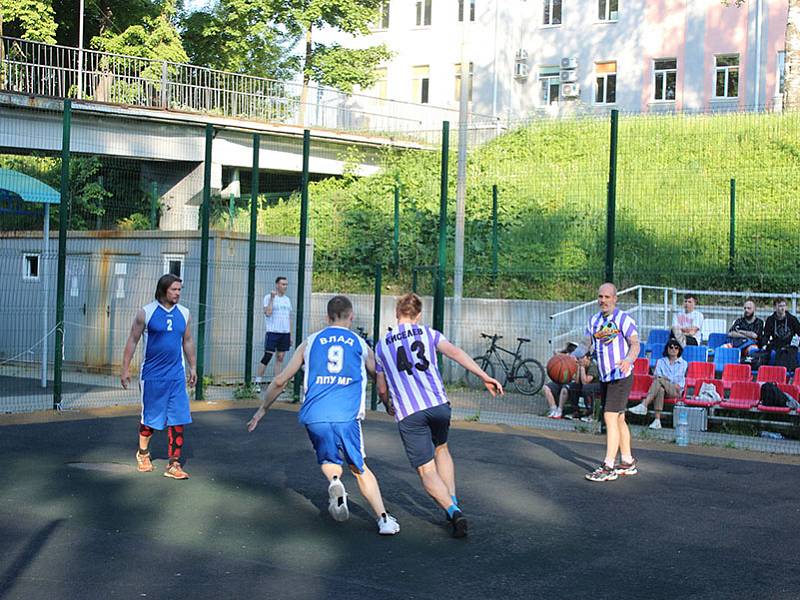 Спартакиада среди предприятий города Владимира - Стритбол