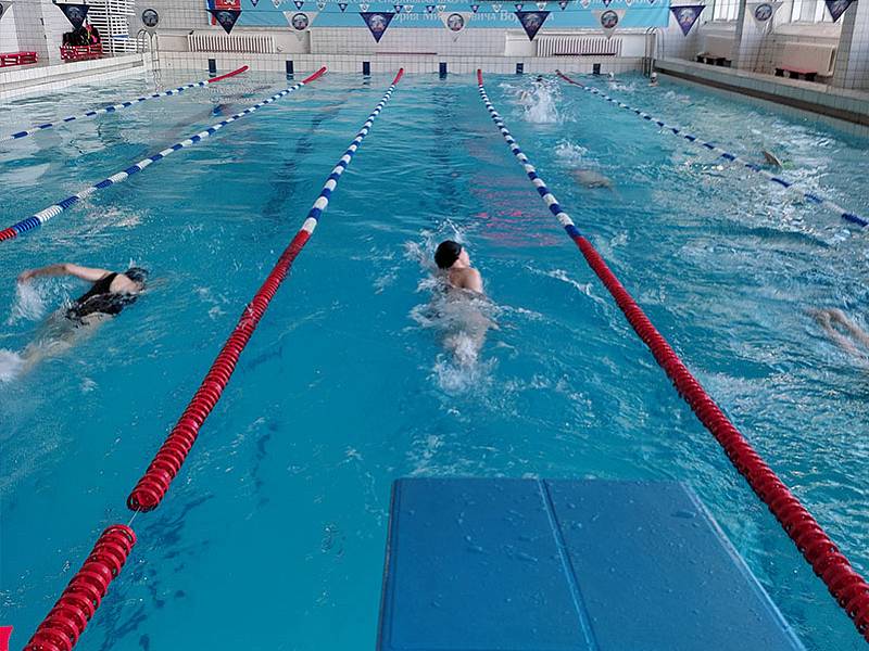 Спартакиада среди предприятий города Владимира - плаванье