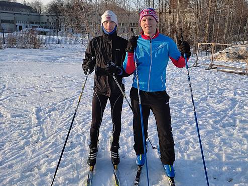 Спартакиада среди предприятий города Владимира - лыжи