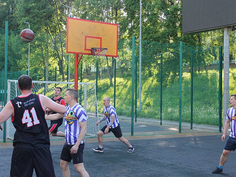 Спартакиада среди предприятий города Владимира - Стритбол