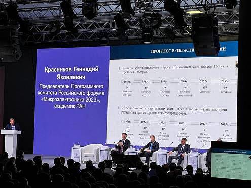 Будущее российской электронной промышленности на форуме «Микроэлектроника 2023»