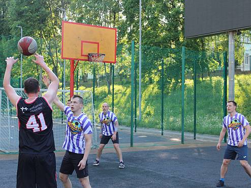 Спартакиада среди предприятий города Владимира - Стритбол