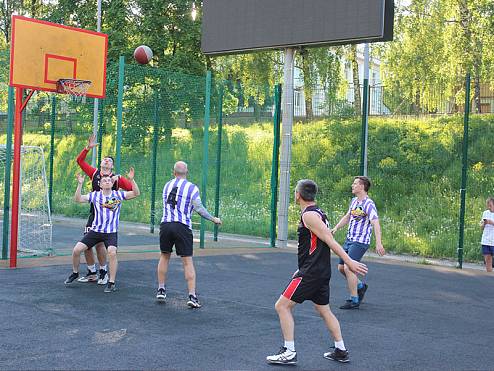 Спартакиада среди предприятий города Владимира - Стритбол