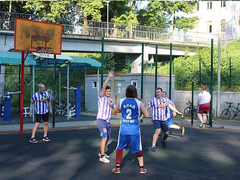 Спартакиада среди предприятий города Владимира - Стритбол