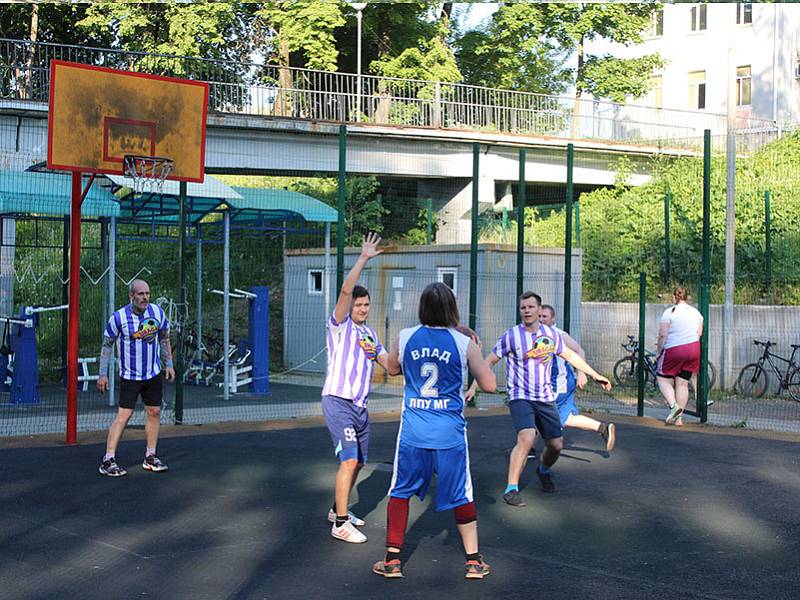 Спартакиада среди предприятий города Владимира - Стритбол
